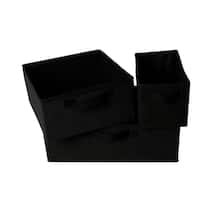 Kit C 3 Caixas Organizadoras Coloridas Com Alça 3 Tamanhos Kit C 3 Caixas Organizadoras Coloridas Com Alça 3 Tamanhos