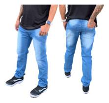 Kit C/ 3 Calça Masculina Skinny Premium C/ Lycra Slim