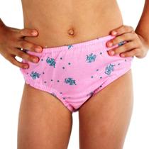 Kit c/ 3 Calcinha Infantil com Desenhos Sortidos Dondoka