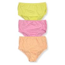 Kit c/ 3 Calcinha Plus Size Senhora de Algodão Dondoka