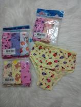 Kit C/3 calcinhas tamanho P