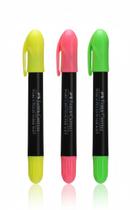 Kit c/3 Caneta Marca Texto Super Soft Gel Faber Castell