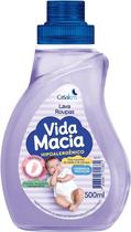 Kit c/ 3 Casa Km Lava Roupas Liquido Vida Macia 500Ml Kit c/ 3 Casa Km Lava Roupas Liquido Vida Macia 500Ml