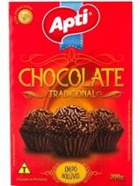 Kit c/ 3 Chocolate Em Po Tradicional Apti 200g