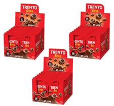 Kit c/ 3 Chocolate Wafer Mini Trento 38% Cacau 12un x 480g cada