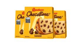Kit c/ 3 Chocottone Bauducco Gotas de Chocolate 908g