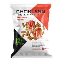 Kit c/3: choklers protein snack 40g sabor presunto parma