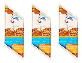 Kit C/3 Cobertura E Recheio Doce De Leite Moça 1,01kg Nestlé
