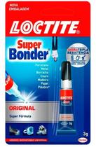 Kit c/ 3 Cola Super Bonder Loctite Original Instantanea Kit c/ 3 Cola Super Bonder Loctite Original Instantanea