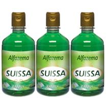 KIT C/ 3 Colonia Alfazema Suissa 500Ml FAMILIA