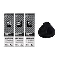 Kit C/3 Colorações Prof Color Nano 1.0 Preto - Yamá Kit C/3 Colorações Prof Color Nano 1.0 Preto - Yamá