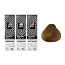 Kit C/3 Colorações Prof Color Nano 7.0 Louro Médio Yamá Kit C/3 Colorações Prof Color Nano 7.0 Louro Médio Yamá