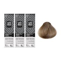 Kit C/3 Colorações Prof Color Nano Infusion 8.1 Louro Claro Acinzentado Yamá Kit C/3 Colorações Prof Color Nano Infusion 8.1 Louro Claro Acinzentado Yamá