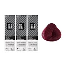 Kit C/3 Colorações Prof Color Nano Infusion 8.26 Louro Claro Irisado Ave Marsala Kit C/3 Colorações Prof Color Nano Infusion 8.26 Louro Claro Irisado Ave Marsala