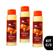 Kit c/3 Condicionador Óleo de Argan Tok Bothânico 400ml