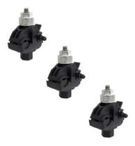 Kit C/ 3 Conector Deriv. Perfurante 10-95- 1,5-10mm Cdp70