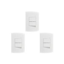 Kit C/3 - Conjunto Peesa Alfa 1505B 2 interruptores Paral...