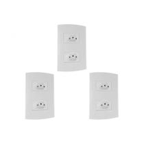 Kit C/3 - Conjunto Peesa Alfa 1544 2Tom 10A Branco