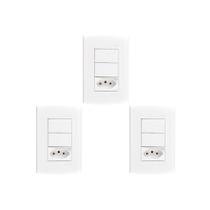 Kit C/3 - Conjunto Peesa Alfa 1548B 2 interruptores Par.T... Kit C/3 - Conjunto Peesa Alfa 1548B 2 interruptores Par.T...