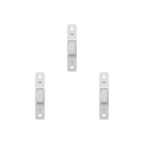 Kit C/3 - Conjunto Perlex''Branca''Sem Placa(1Paralelo) 2...