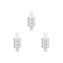 Kit C/3 - Conjunto Perlex''Branca''Sem Placa(3Simples) 2283