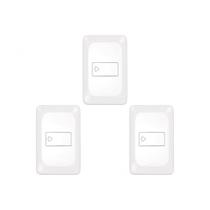 Kit C/3 - Conjunto Pial Pop 1Camp 2A Lgx040 Branco Kit C/3 - Conjunto Pial Pop 1Camp 2A Lgx040 Branco