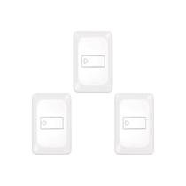 Kit C/3 - Conjunto Pial Pop 1Camp 2A Lgx040 Branco Kit C/3 - Conjunto Pial Pop 1Camp 2A Lgx040 Branco