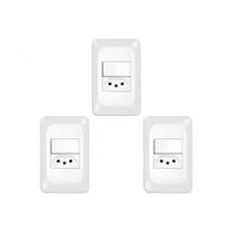 Kit C/3 - Conjunto Pial Pop Modulo Com Placa 4X2 - 1 Simp... Kit C/3 - Conjunto Pial Pop Modulo Com Placa 4X2 - 1 Simp...