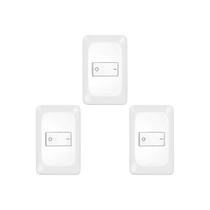 Kit C/3 - Conjunto Pial Pop Modulo Com Placa 4X2 - Bipola... Kit C/3 - Conjunto Pial Pop Modulo Com Placa 4X2 - Bipola...