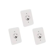 Kit C/3 - Conjunto Radial Pollar 1402024 1Tomada Fone Rj11 Kit C/3 - Conjunto Radial Pollar 1402024 1Tomada Fone Rj11