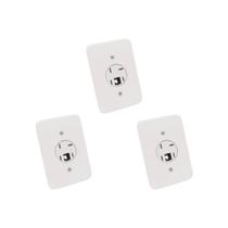 Kit C/3 - Conjunto Radial Pollar 1402024 1Tomada Fone Rj11 Kit C/3 - Conjunto Radial Pollar 1402024 1Tomada Fone Rj11