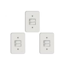 Kit C/3 - Conjunto Radial Pollar 1901006 2 interruptores ...