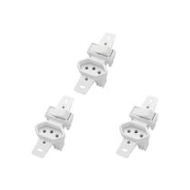 Kit C/3 - Conjunto Radial Pollar 1901137 1S 1Tomada 10A S/P