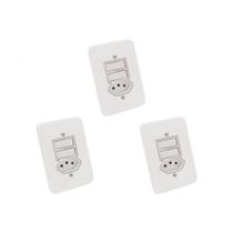 Kit C/3 - Conjunto Radial Pollar 1901219 2Ss 1Tomada 20A