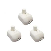 Kit C/3 - Controle Velocidade Rotativo C/Ch Extensao Qual... Kit C/3 - Controle Velocidade Rotativo C/Ch Extensao Qual...