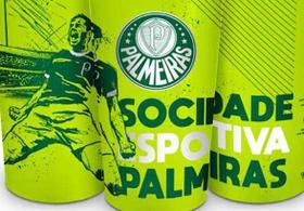 Kit c/ 3 copos em Pvc Times de Futebol sortidos licenciados Cor:Palmeiras