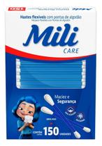 Kit c/ 3 Cotonete Mili 150 Hastes Flexiveis Kit c/ 3 Cotonete Mili 150 Hastes Flexiveis