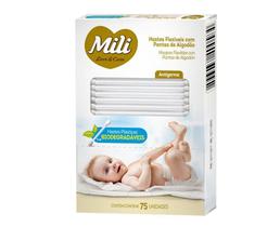 Kit c/ 3 Cotonetes De Algodao Hastes Flexiveis Premium Mili Kit c/ 3 Cotonetes De Algodao Hastes Flexiveis Premium Mili