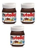 Kit C/3 Creme De Avelã Com Cacau Ferrero Nutella 350g