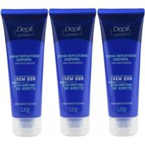 Kit C/3 Creme Depilatório Depil Power (sem Dor) 120g