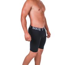Kit C/3 Cueca Boxer CICLISTA Long Microfibra Box Conforto Perfeita p/ Pratica de Esportes Revenda
