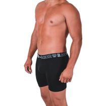 Kit C/3 Cueca Boxer Microfibra LONG LEG Box Lisa Basica Atacado CONFORTAVEL Kit C/3 Cueca Boxer Microfibra LONG LEG Box Lisa Basica Atacado CONFORTAVEL
