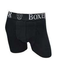 Kit C/3 Cueca Boxer PLUS SIZE LONG LEG Microfibra Box Elastico Reforcado Confortavel ATACADO