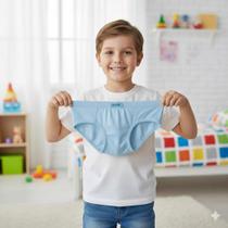 Kit c/3 Cueca Infantil Lisa Geofan Kit c/3 Cueca Infantil Lisa Geofan