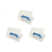 Kit C/3 - Desempenadeira Pvc Roma 14X27 Grafiato Lisa 5 90L Kit C/3 - Desempenadeira Pvc Roma 14X27 Grafiato Lisa 5 90L