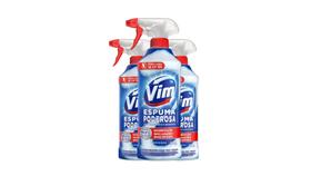 Kit c/ 3 Desinfetante Vim Espuma Poderosa Multiuso 450ml