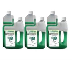 Kit C/3 Desinfetantes Bactericida Gliocide 1l - Syntec