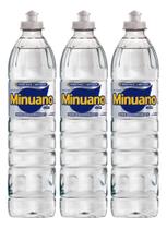 Kit C/3 Detergente Líquido Minuano Clear 500ml Kit C/3 Detergente Líquido Minuano Clear 500ml