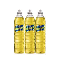 Kit C/3 Detergente Liquido Minuano Neutro 500ml Kit C/3 Detergente Liquido Minuano Neutro 500ml