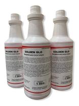 Kit C/3 Detergente Neutro Concentrado Golden Glo 1lt Spartan Kit C/3 Detergente Neutro Concentrado Golden Glo 1lt Spartan